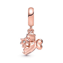 Load image into Gallery viewer, Heart Winged Angel Dangle Charm