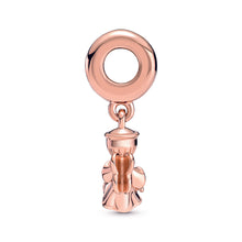 Load image into Gallery viewer, Heart Winged Angel Dangle Charm