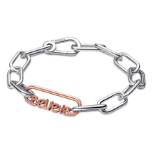 Load image into Gallery viewer, Pandora ME Styling Believe Word Link