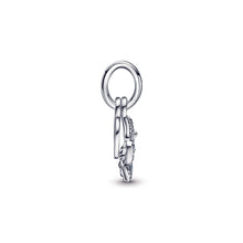 Load image into Gallery viewer, Blue Butterfly & Quote Double Dangle Charm
