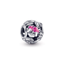 Load image into Gallery viewer, Pansy Flower Friends Charm