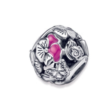 Load image into Gallery viewer, Pansy Flower Friends Charm