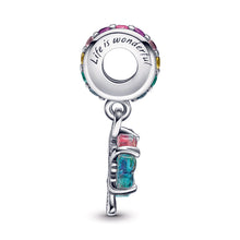 Load image into Gallery viewer, Togetherness Tree Murano Glass Dangle Charm