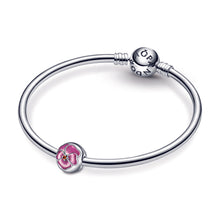 Load image into Gallery viewer, Pink Pansy Flower Clip Charm