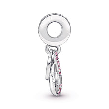 Load image into Gallery viewer, Mum Infinity Pavé Double Dangle Charm