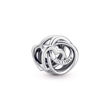 Load image into Gallery viewer, Family Always Encircled Heart Charm