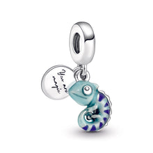 Load image into Gallery viewer, Colour-changing Chameleon Dangle Charm