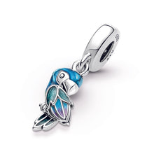 Load image into Gallery viewer, Jungle Paradise Parrot Dangle Charm