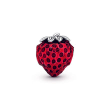 Load image into Gallery viewer, Seeded Strawberry Fruit Charm