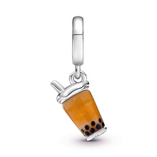Load image into Gallery viewer, Murano Glass Bubble Tea Dangle Charm