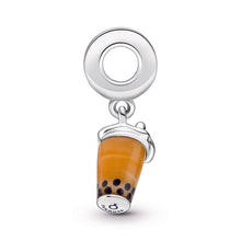 Load image into Gallery viewer, Murano Glass Bubble Tea Dangle Charm
