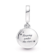 Load image into Gallery viewer, Camping Night Sky Double Dangle Charm