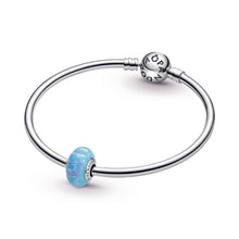Load image into Gallery viewer, Opalescent Ocean Blue Charm