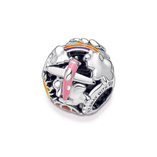 Load image into Gallery viewer, Fly Away Rainbow Sky & Travel Charm