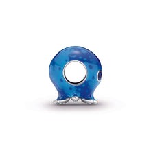 Load image into Gallery viewer, Ocean Bubbles & Waves Octopus Charm