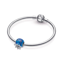 Load image into Gallery viewer, Ocean Bubbles & Waves Octopus Charm