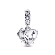 Load image into Gallery viewer, Disney Winnie the Pooh & Piglet Double Dangle Charm