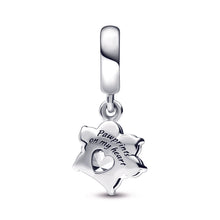 Load image into Gallery viewer, Sparkling Pet Paw Print Dangle Charm