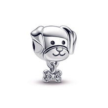 Load image into Gallery viewer, Pet Dog & Bone Charm