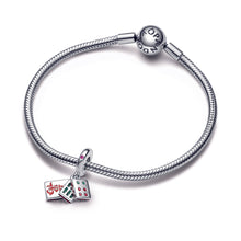 Load image into Gallery viewer, Mahjong Triple Dangle Charm