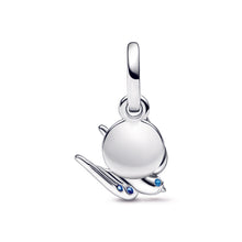 Load image into Gallery viewer, Sparkling Swallow & Quote Double Dangle Charm