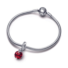 Load image into Gallery viewer, Red Ladybird Dangle Charm