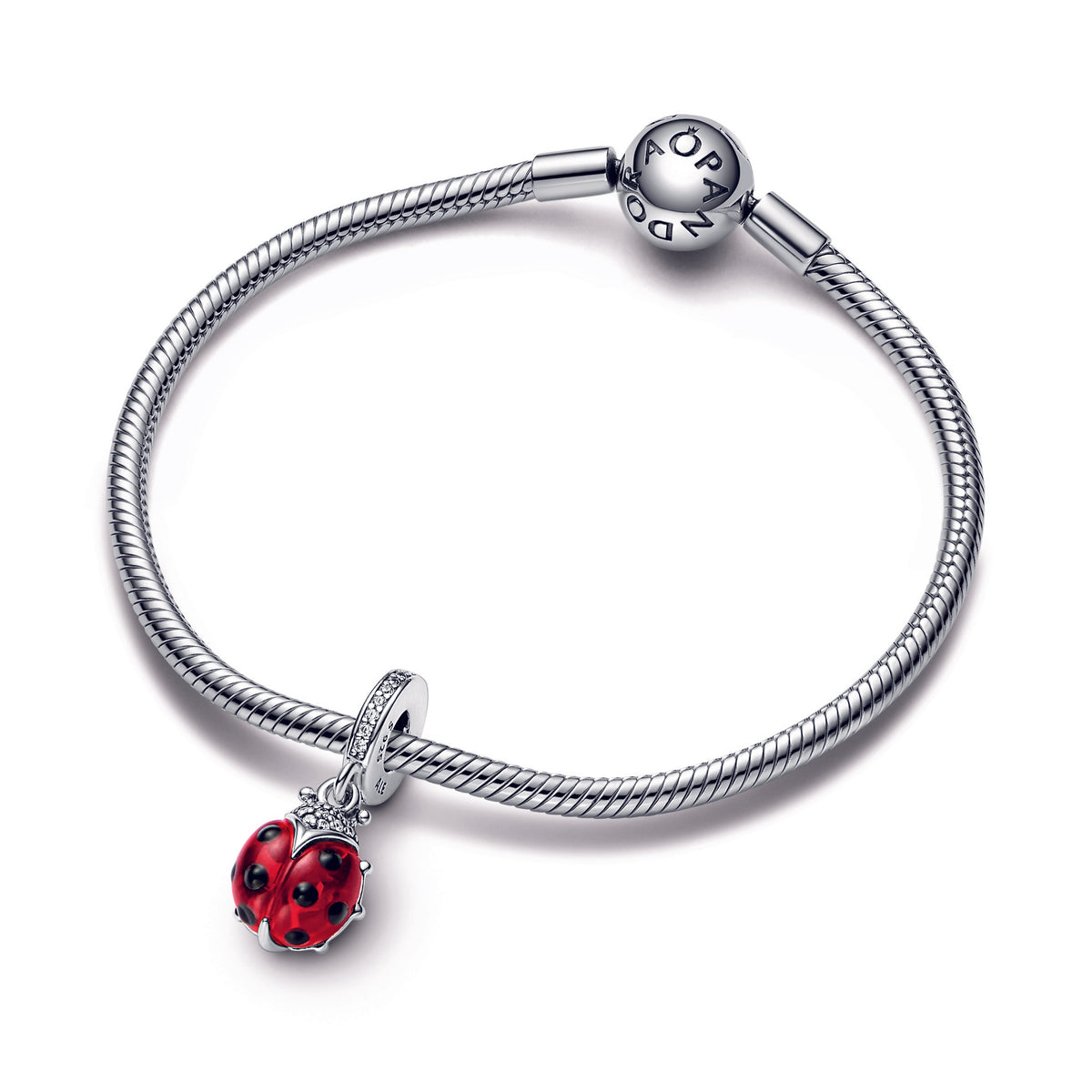 Red Ladybird Dangle Charm - Main Image