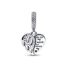 Load image into Gallery viewer, Heart & Angel Dangle Charm