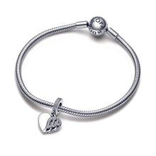 Load image into Gallery viewer, Heart & Angel Dangle Charm