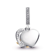 Load image into Gallery viewer, Two-tone Happy Anniversary Dangle Charm