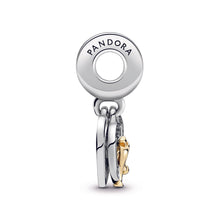 Load image into Gallery viewer, Two-tone Happy Anniversary Dangle Charm