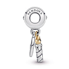 Load image into Gallery viewer, Two-tone Birthday Candle Dangle Charm