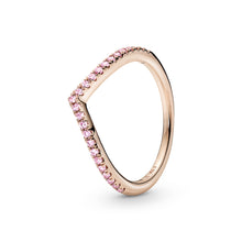 Load image into Gallery viewer, Pandora Timeless Wish Sparkling Pink Ring