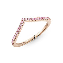 Load image into Gallery viewer, Pandora Timeless Wish Sparkling Pink Ring