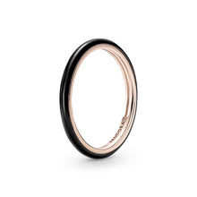 Load image into Gallery viewer, Pandora ME Black Enamel Ring