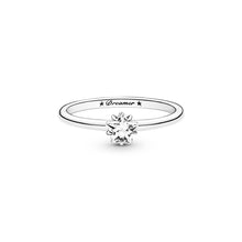 Load image into Gallery viewer, Celestial Sparkling Star Solitaire Ring