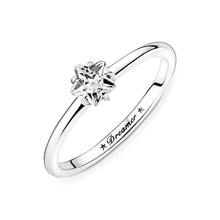 Load image into Gallery viewer, Celestial Sparkling Star Solitaire Ring