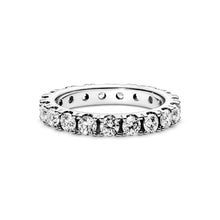 Load image into Gallery viewer, Sparkling Row Eternity Ring