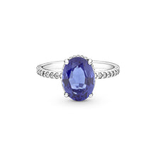 Load image into Gallery viewer, Sparkling Statement Halo Ring
