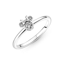 Load image into Gallery viewer, Disney Minnie Mouse Sparkling Head Ring
