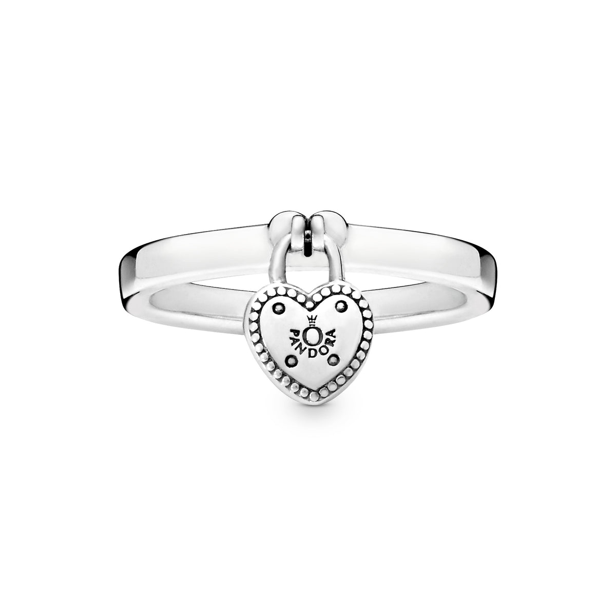 Pandora heart discount lock ring