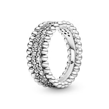 Load image into Gallery viewer, Beaded Pavé Band Ring