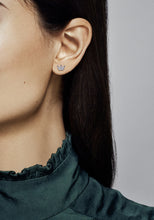 Load image into Gallery viewer, Crown Stud Earrings