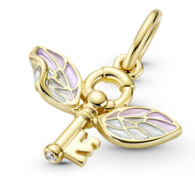 Load image into Gallery viewer, Harry Potter, Winged Key Pendant