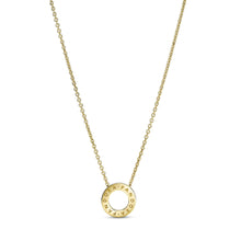 Load image into Gallery viewer, Pandora Logo Pavé Circle Collier Necklace