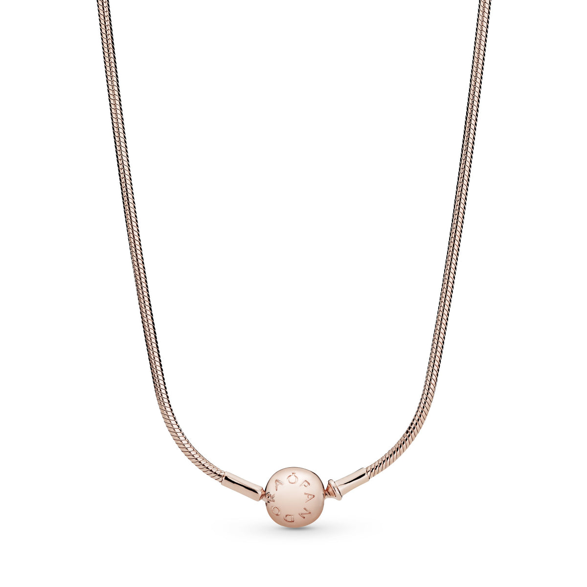 Pandora essence rose best sale gold necklace