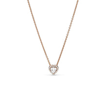 Load image into Gallery viewer, Sparkling Heart Collier Necklace