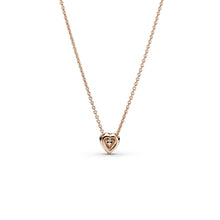 Load image into Gallery viewer, Sparkling Heart Collier Necklace