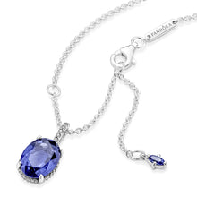 Load image into Gallery viewer, Sparkling Statement Halo Pendant Necklace
