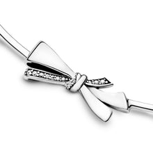 Load image into Gallery viewer, Sparkling Bow Necklace